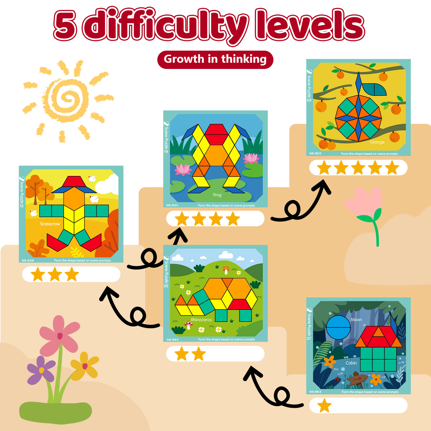 Magnetic Tangram