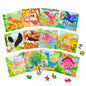 12-piece wooden animal puzzle set for toddlers