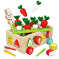 Farm Orchard 6-in-1 Montessori Wooden Toy Set