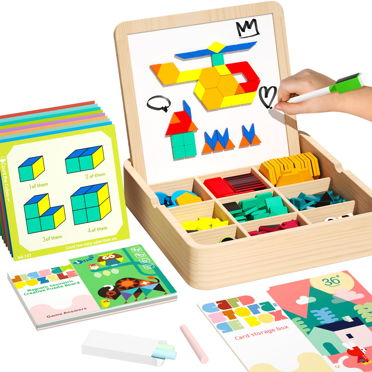 Magnetic Tangram