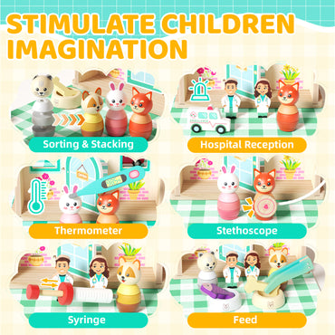 Simulation medical tool kit children role play toy