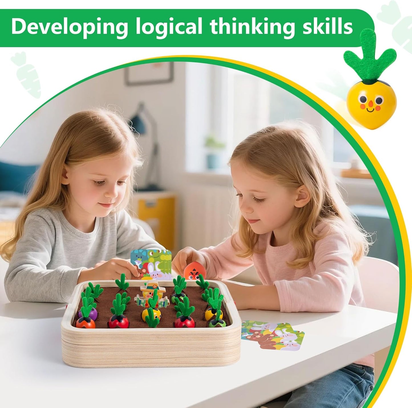 Color number recognition montessori baby toy