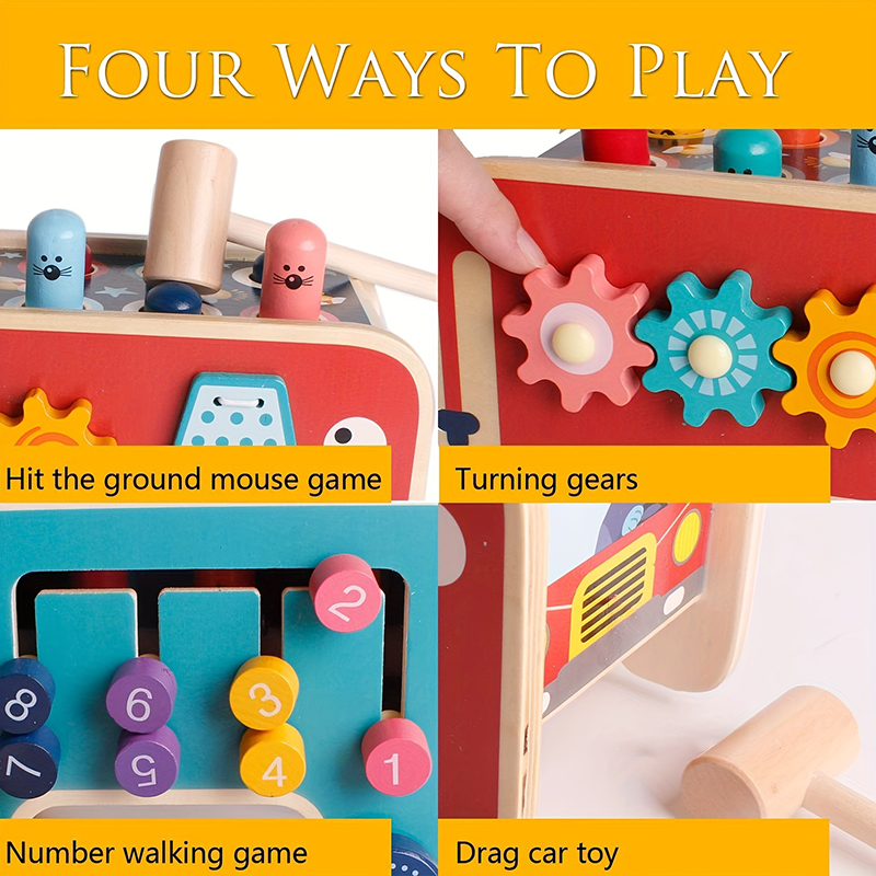 Toddler fine motor skill training elephant activity center