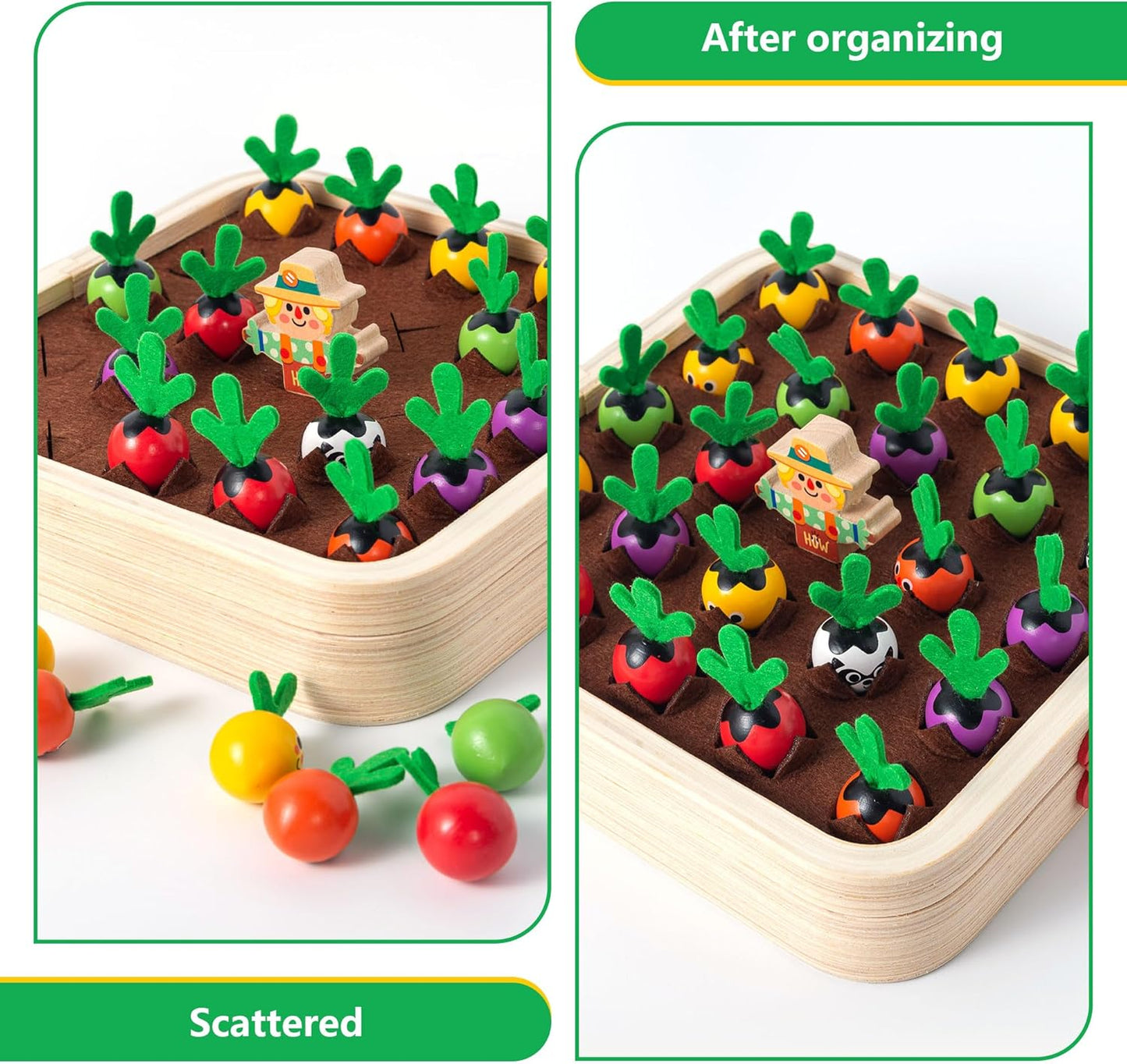 Baby Pull Radish Sensory Toy