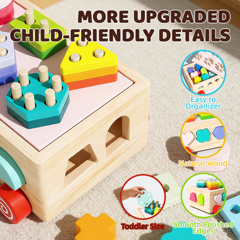 Preschool enlightenment matching blocks toy for toddlers