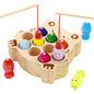 Frog magnetic fishing game toy for toddlers 1-3 years